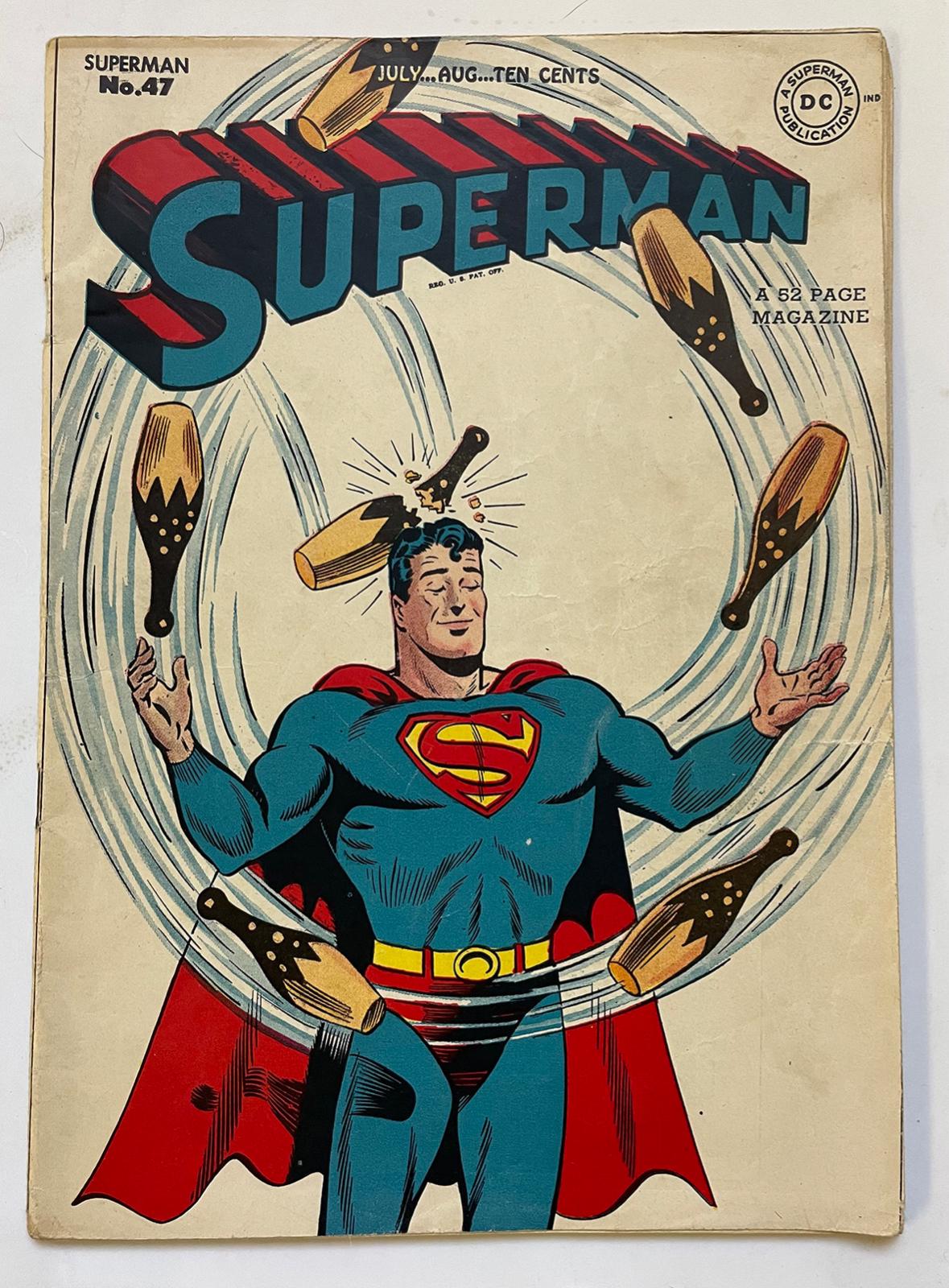 Superman #47 (1947) Comic Books Superman