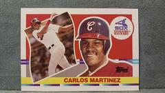 Carlos Martinez #116 Baseball Cards 1990 Topps Big Baseball Prices
