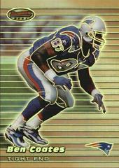 Ben Coates [Refractor] #69 Football Cards 1999 Bowman's Best Prices