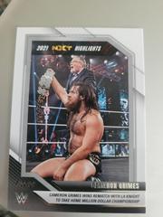 Cameron Grimes #24 Wrestling Cards 2022 Panini NXT WWE 2021 Highlights Prices