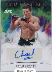 Chael Sonnen Ufc Cards 2022 Panini Chronicles UFC Origins Autographs Prices