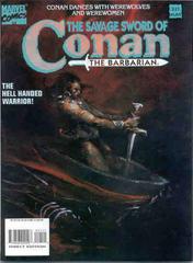 Savage Sword Of Conan The Barbarian #221 (1994) Comic Books Savage Sword of Conan the Barbarian Prices