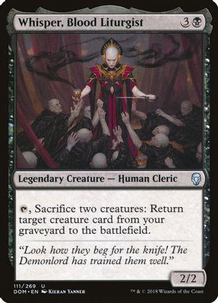 Whisper, Blood Liturgist #111 Magic Dominaria