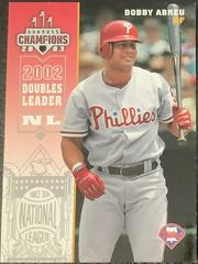 Bobby Abreu Baseball Cards 2003 Donruss Champions Prices