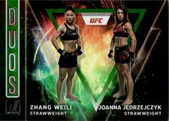 Zhang Weili, Joanna Jedrzejczyk [Green] #2 Ufc Cards 2022 Panini Donruss UFC Duos Prices