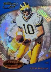 Tom Brady #343 Football Cards 2000 Quantum Leaf Prices