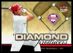 Pat Burrell #DP19 Baseball Cards 2006 Ultra Diamond Producers Prices