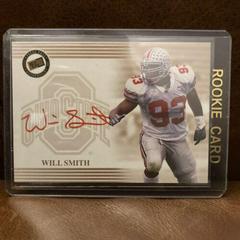 Will Smith [Bronze Red ink] Football Cards 2004 Press Pass Autograph Prices