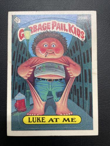 LUKE At Me #294B 1987 Garbage Pail Kids