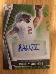 Rodney Williams #A-RW Football Cards 2022 Sage Hit Autographs Prices
