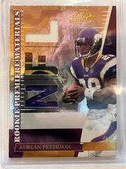 Adrian Peterson #256 Football Cards 2007 Playoff Absolute Memorabilia Prices