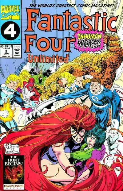 Fantastic Four Unlimited #2 (1993) Comic Books Fantastic Four Unlimited