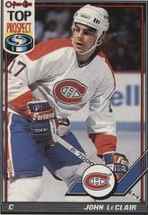 John LeClair #209 Hockey Cards 1991 O-Pee-Chee Prices