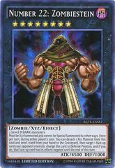 Number 22: Zombiestein YuGiOh Raging Tempest Prices