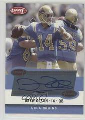 Drew Olson [Autograph] #9A Football Cards 2006 Sage Aspire Prices