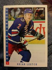 Brian Leetch Hockey Cards 1993 Score Prices