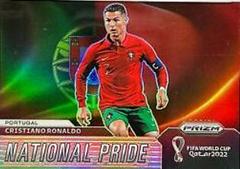 Cristiano Ronaldo #20 Soccer Cards 2022 Panini Prizm World Cup National Pride Prices