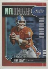 John Elway [Spectrum Red] #8 Football Cards 2019 Panini Absolute NFL Icons Prices