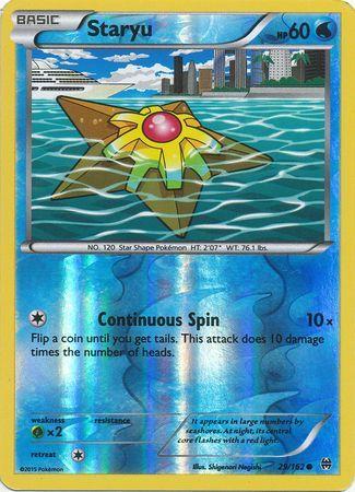 Staryu [Reverse Holo] #29 Pokemon BREAKthrough