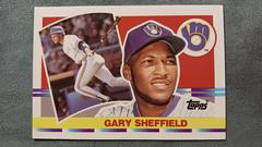Gary Sheffield #163 Baseball Cards 1990 Topps Big Baseball Prices