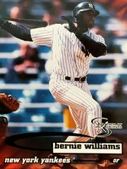 Bernie Williams #74 Baseball Cards 1998 Skybox Dugout Axcess Prices