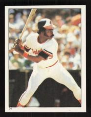 Eddie Murray #34 Baseball Cards 1981 Topps Stickers Prices