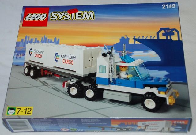 Color Line Container Lorry #2149 LEGO Town