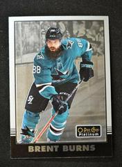 Brent Burns #R-14 Hockey Cards 2020 O Pee Chee Platinum Retro Prices