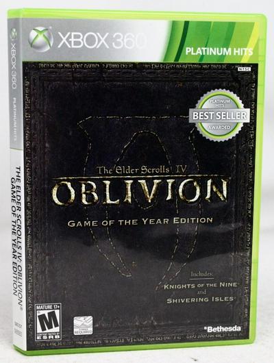 Elder Scrolls IV Oblivion [Game of the Year Platinum Hits] Cover Art