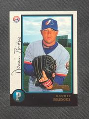 Donnie Bridges #306 Baseball Cards 1998 Bowman Prices
