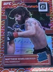 Matthew Semelsberger [Photon] #101 Ufc Cards 2023 Panini Donruss Optic UFC Prices