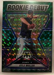 Kyle Muller [Green] Baseball Cards 2022 Panini Mosaic Rookie Debut Prices