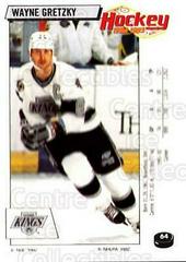 Wayne Gretzky #64 Hockey Cards 1992 Panini Stickers Prices