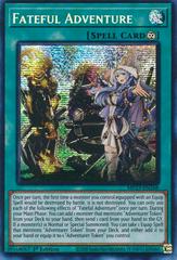 Fateful Adventure MP23-EN268 YuGiOh 25th Anniversary Tin: Dueling Heroes Mega Pack Prices