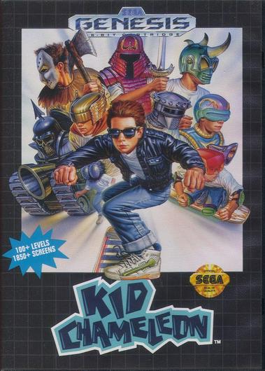 Kid Chameleon Cover Art