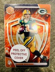 Aaron Rodgers Football Cards 2022 Panini Elements Fire Prices