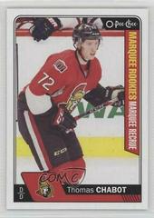 Thomas Chabot Hockey Cards 2016 Upper Deck O-Pee-Chee Update Prices