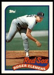Roger Clemens Baseball Cards 1989 Topps Prices