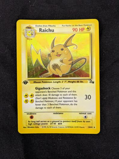 Raichu [1st Edition] #14 photo