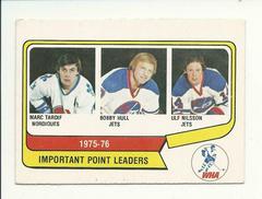 Points Leaders #5 Hockey Cards 1976 O-Pee-Chee WHA Prices