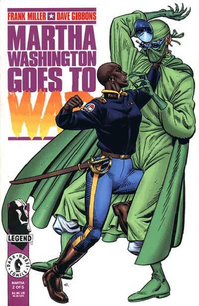 Martha Washington Goes to War #2 (1994) Comic Books Martha Washington Goes To War