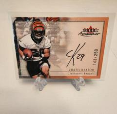 Curtis Keaton [Silver] Football Cards 2000 Fleer Autographics Prices
