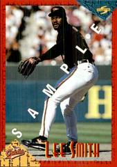 Lee Smith [Sample] #RT2 Baseball Cards 1994 Score Rookie Traded Prices