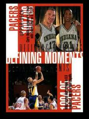 Defining Moments Indiana Pacers [Chris Mullin / Reggie Miller / Antonio Davis / Dale Davis / Rik Smits] Basketball Cards 1997 Upper Deck Prices