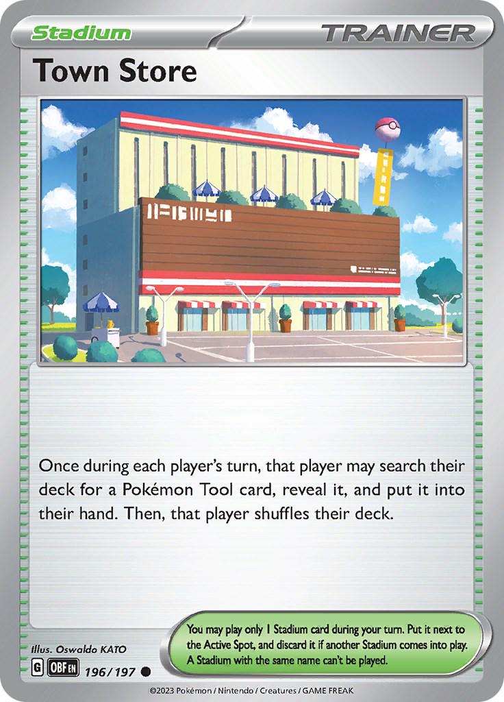 Town Store #196 Pokemon Obsidian Flames