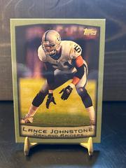 Lance Johnstone #154 Football Cards 1999 Topps Prices