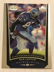 Ben Coates [Game Dated] #156 Football Cards 1998 Upper Deck Prices
