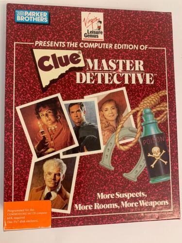 Clue Master Detective Commodore 64