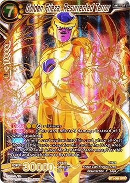 Golden Frieza, Resurrected Terror [SPR] BT1-086 Dragon Ball Super Galactic Battle