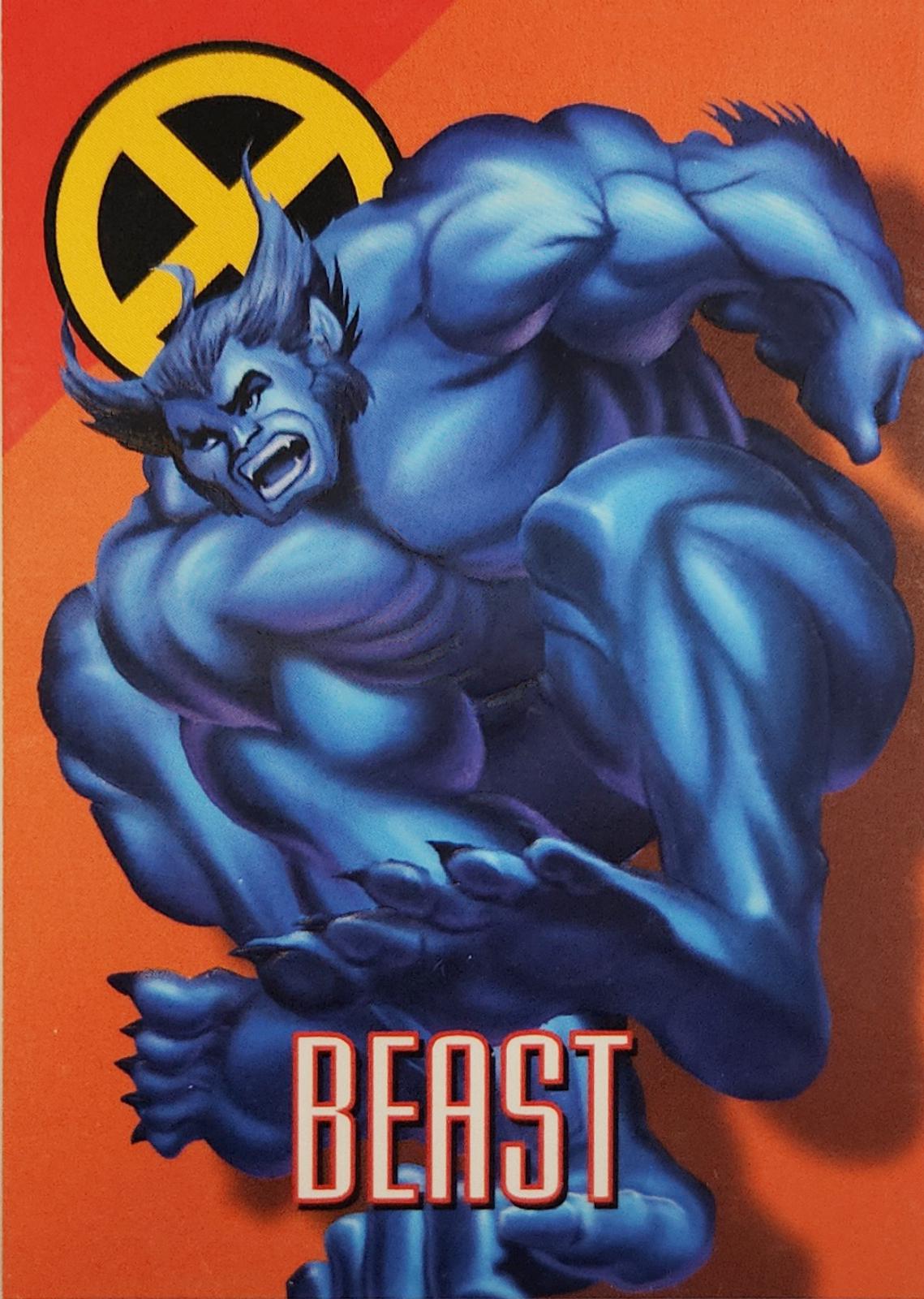 Beast #26 Marvel 1996 Fleer Vision